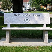 Lions Bench